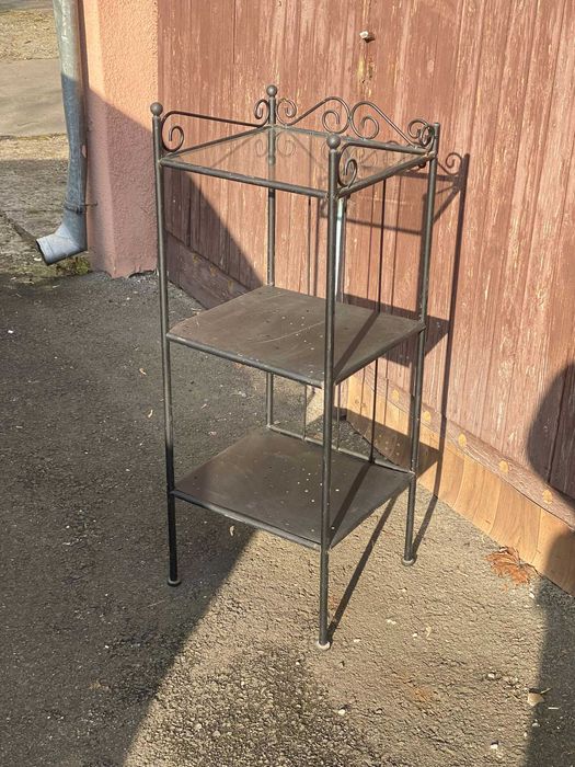 metalowa etażerka, stojak, kwietnik , stolik ikea rönnskär