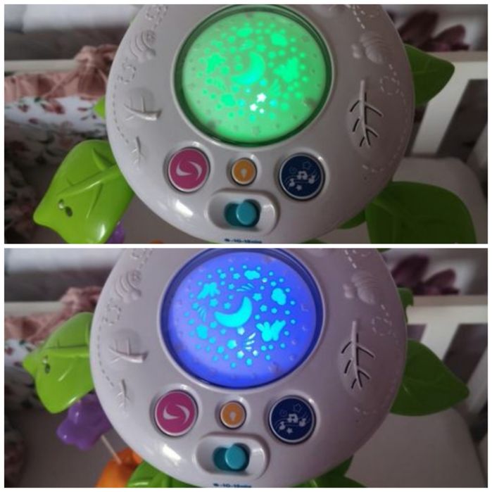 Łóżeczko tapczanik 60x120 z materacem karuzela