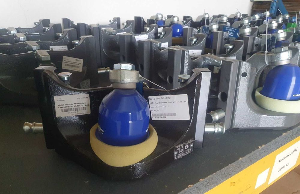 Wkład  kulowy K80 Scharmüller  4 tony,  John Deere , kula, zaczep