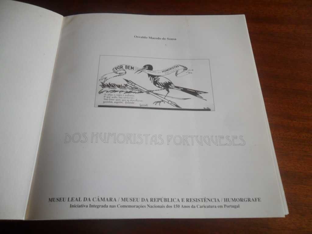 Dos Humoristas Portugueses de Osvaldo Macedo de Sousa - 1ª Edição 1997