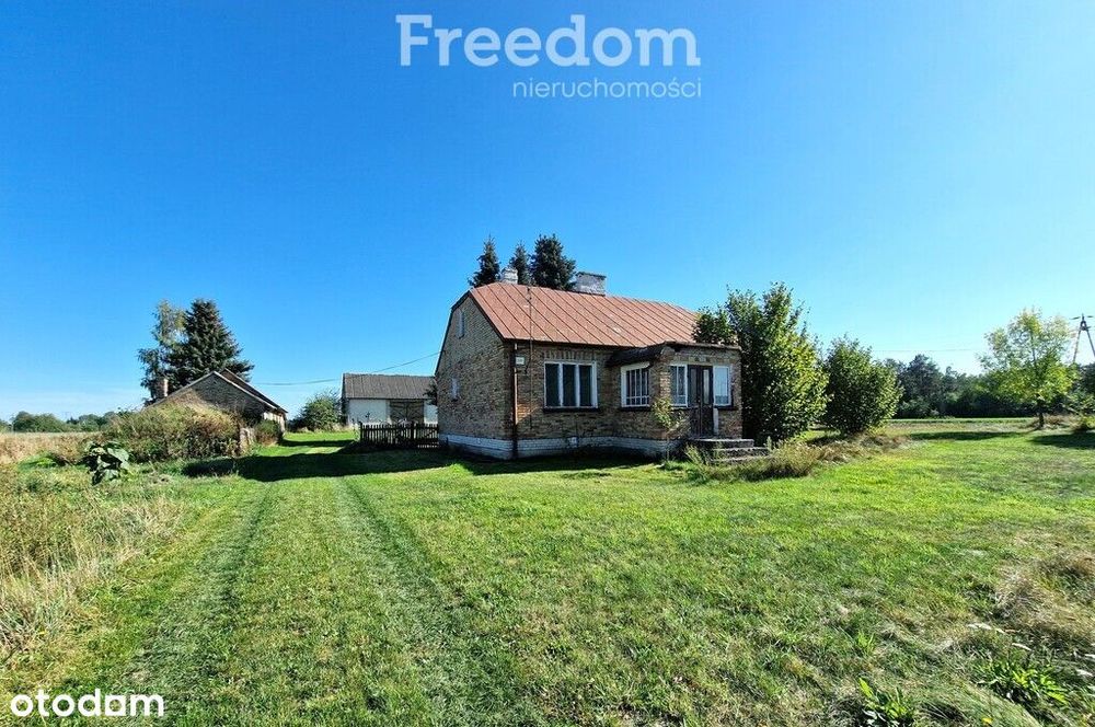 Siedlisko z potencjałem-dom i grunty rolne ok. 5 h
