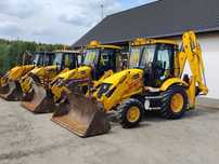 Jcb 3cx brutto koparko ładowarka krokodyl teleskop 4x4