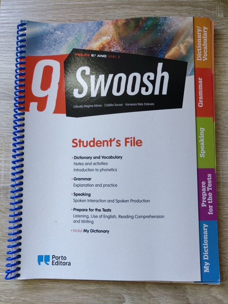 Swoosh Student's file 9.º ano Inglês