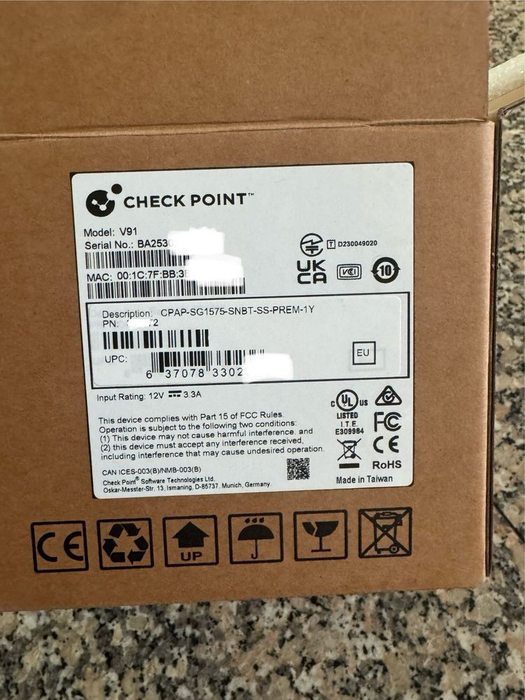 Check Point 1575