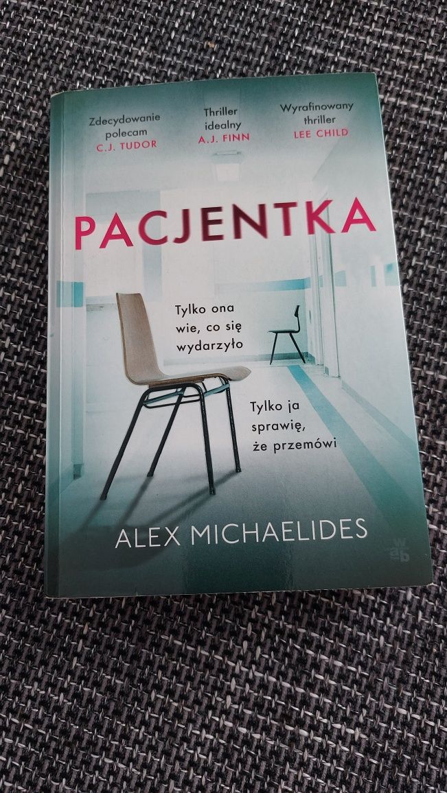 Książka Pacjentka, Alex Michaelides