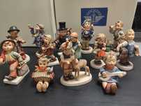 Coleção de 13 figuras em porcelana fina alemã Goebel Hummel