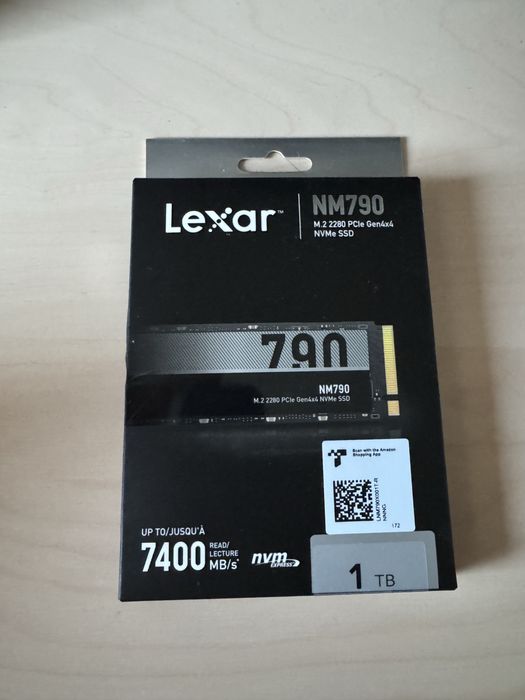 Lexar NM790 M.2 2280 PCIe Gen4x4 NVMe 1TB