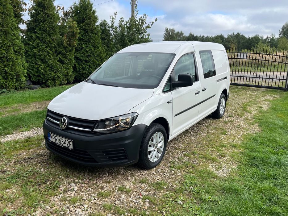Volkswagen Caddy Salon Polska /1 Właściciel/ Serwis / 5 osobowy Maxi/Faktura VAT 23%.