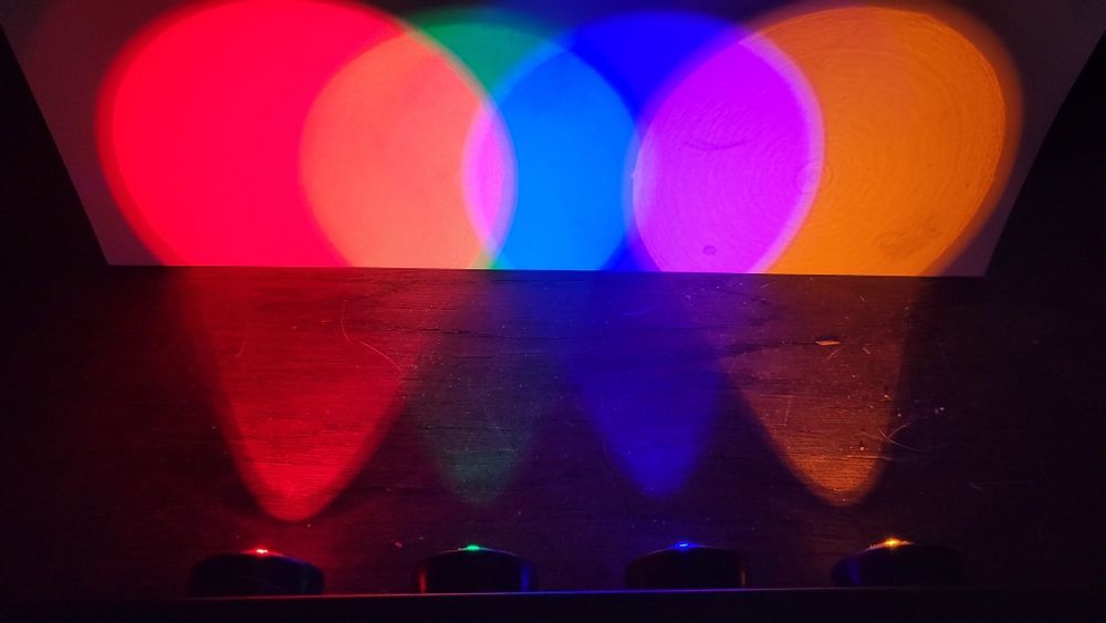 LED BAR RGBY - efekt imprezowy