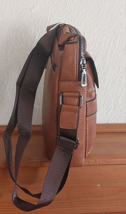 Nowa torba męska z ekoskóry – WEIXIER