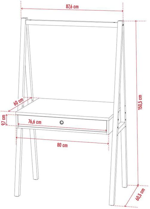 Toaletka z szufladą SPOT