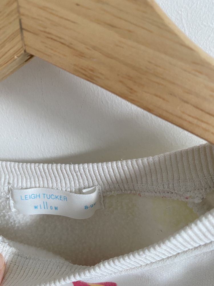 Bluza kremowa kwiaty 134 kolorowe kwiaty jak newbie