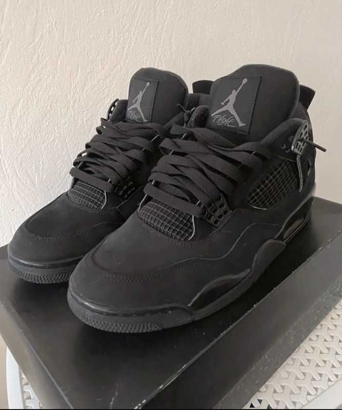 Nike Air Jordan 4 Retro Black Eu 40