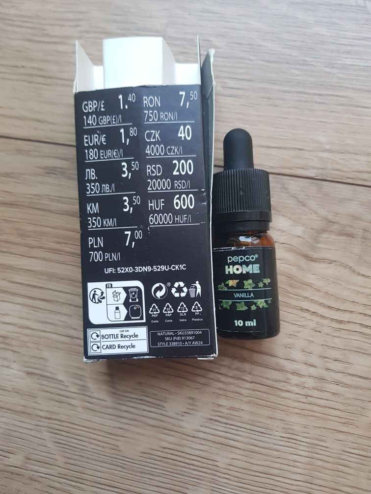 Olejek zapachowy wanilia marki Pepco 10 ml