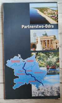 Mapa Partnerstwo - Odra Lubuskie, Wielkopolskie, Zachodnio-pomorskie