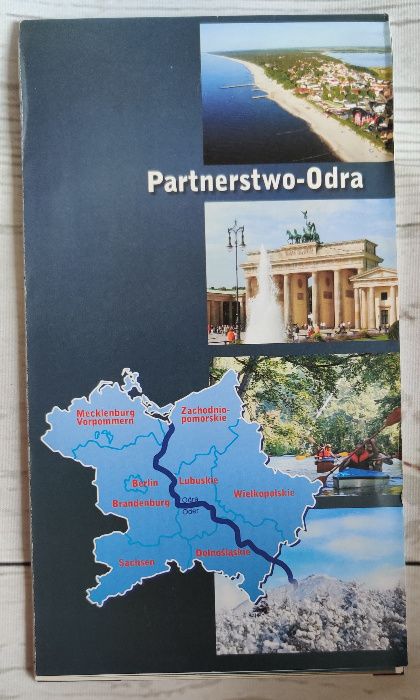 Mapa Partnerstwo - Odra Lubuskie, Wielkopolskie, Zachodnio-pomorskie