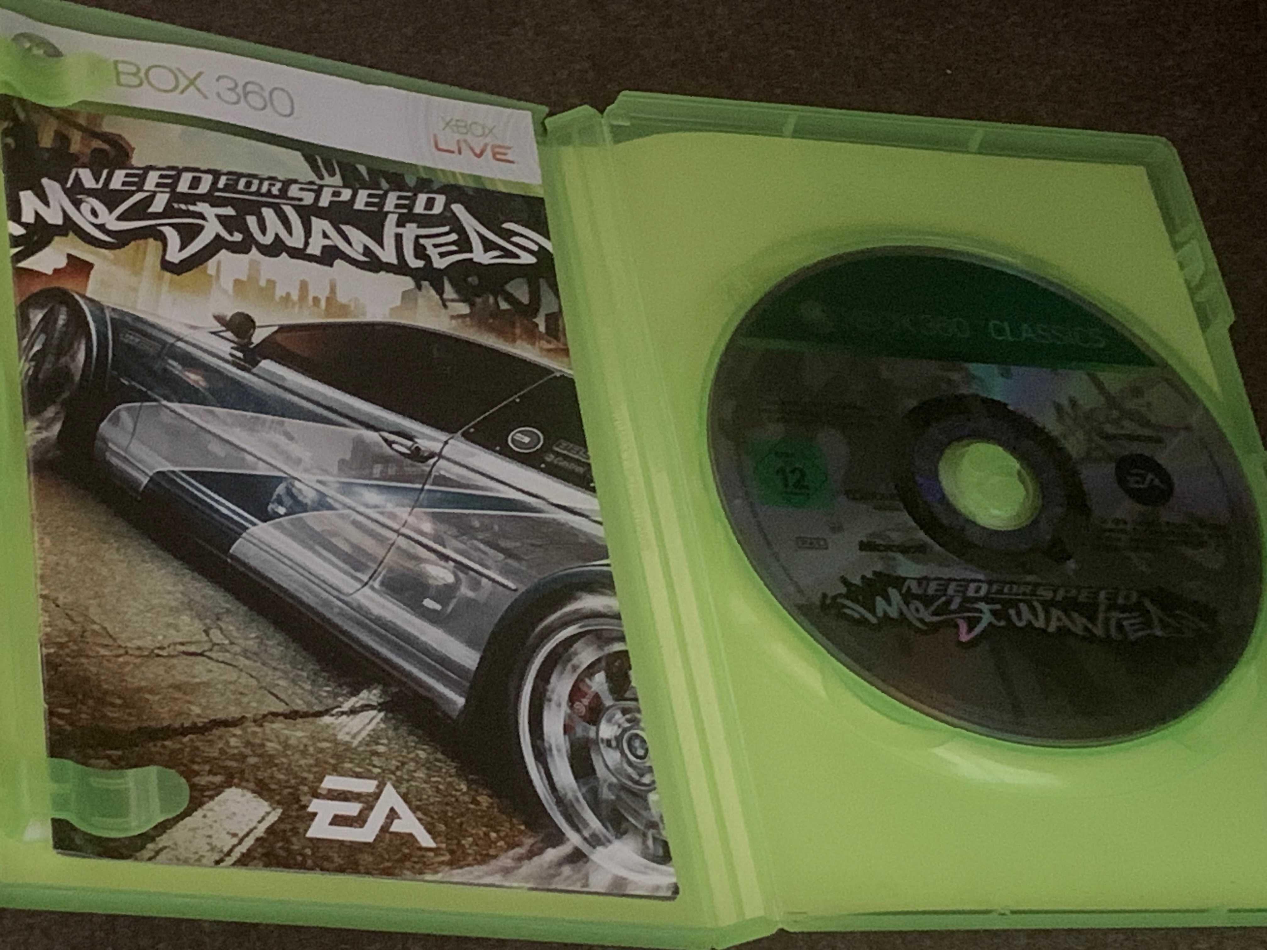Need For Speed Most Wanted 2005 - zestaw gier XBOX 360