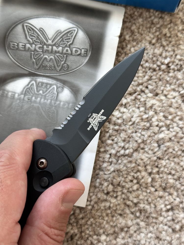 Benchmade 3550SBT Mel Pardue, Auto. Складний ніж. Оригінал!