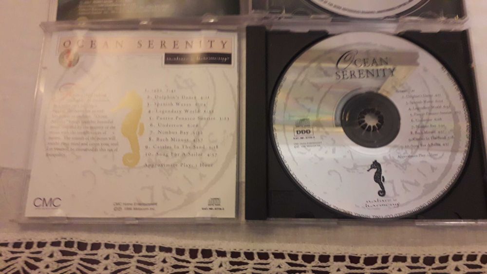 Muzyka relaksacyjna 4 płyty CD-obniżka ceny