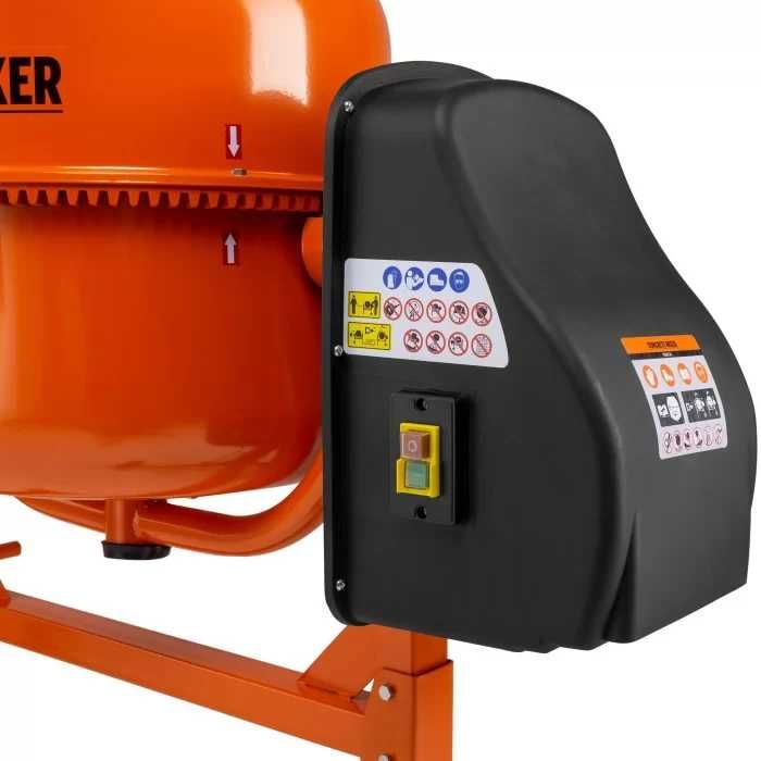 Бетонозмішувач Concrete Mixer Standart (600 Вт, 125 л, 32-38 об/хв.)
