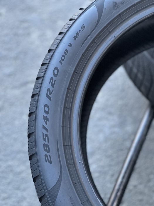 Топова шина‼️Pirelli PZero winter 108V 285/40 r20 6мм 2023рік