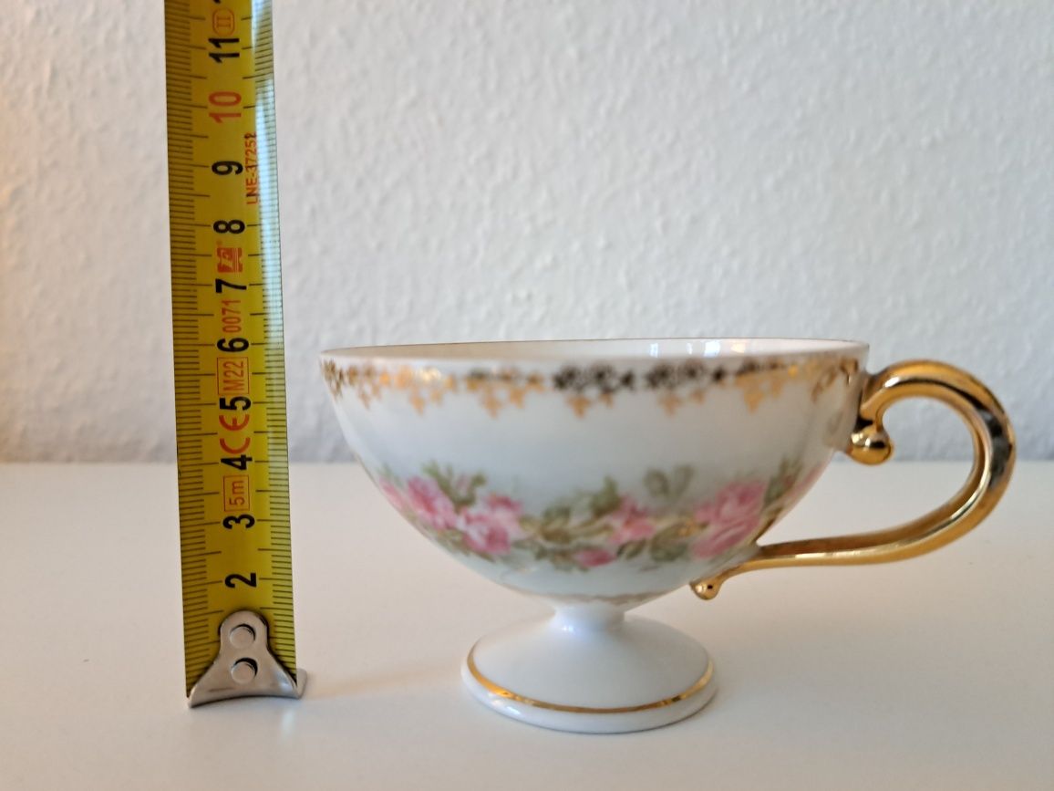 Duo z Carl Tielsch (CT), porcelana, bardzo rzadki wzór