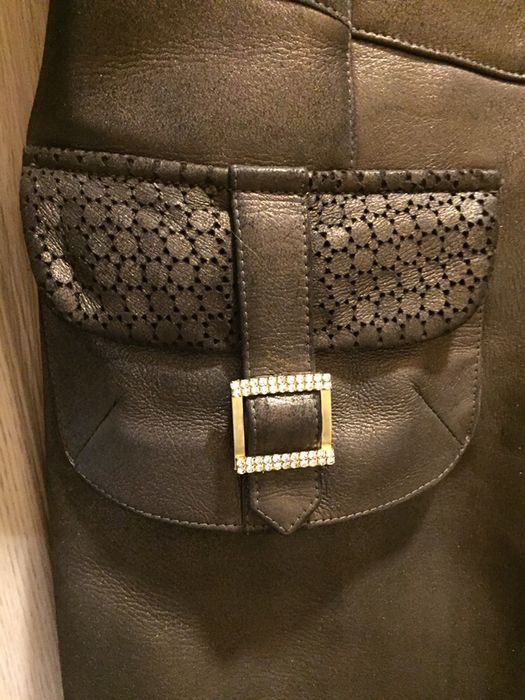 Продам дубленку женскую б/у ,мех тоскане.