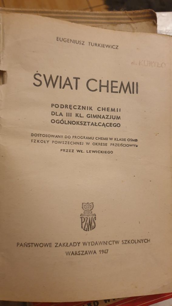 Swiat chemi rok 1947