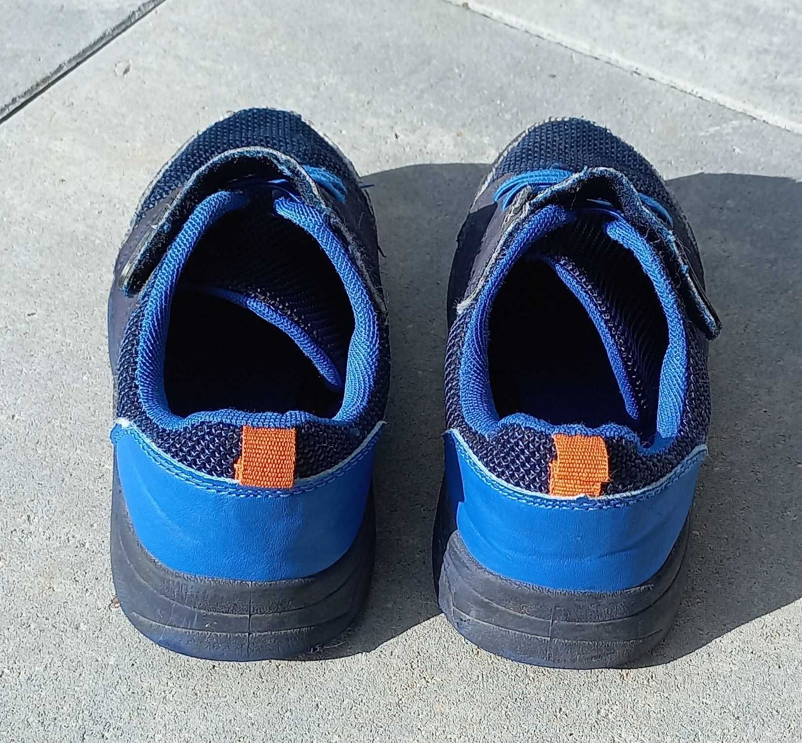 Niebieskie granatowe buty sportowe adidasy 28 18cm