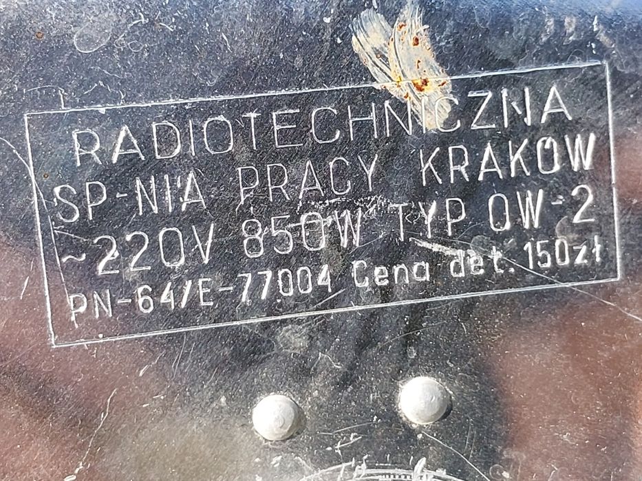 Ogrzewacz do pomieszczeń 850 W