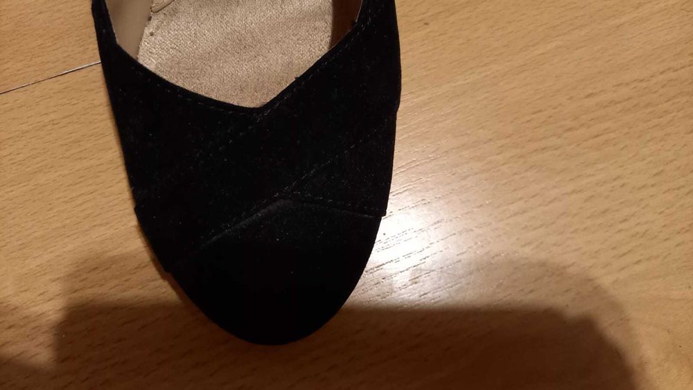 Buty damskie - czółenka czarne 39 - taneczne (tango)