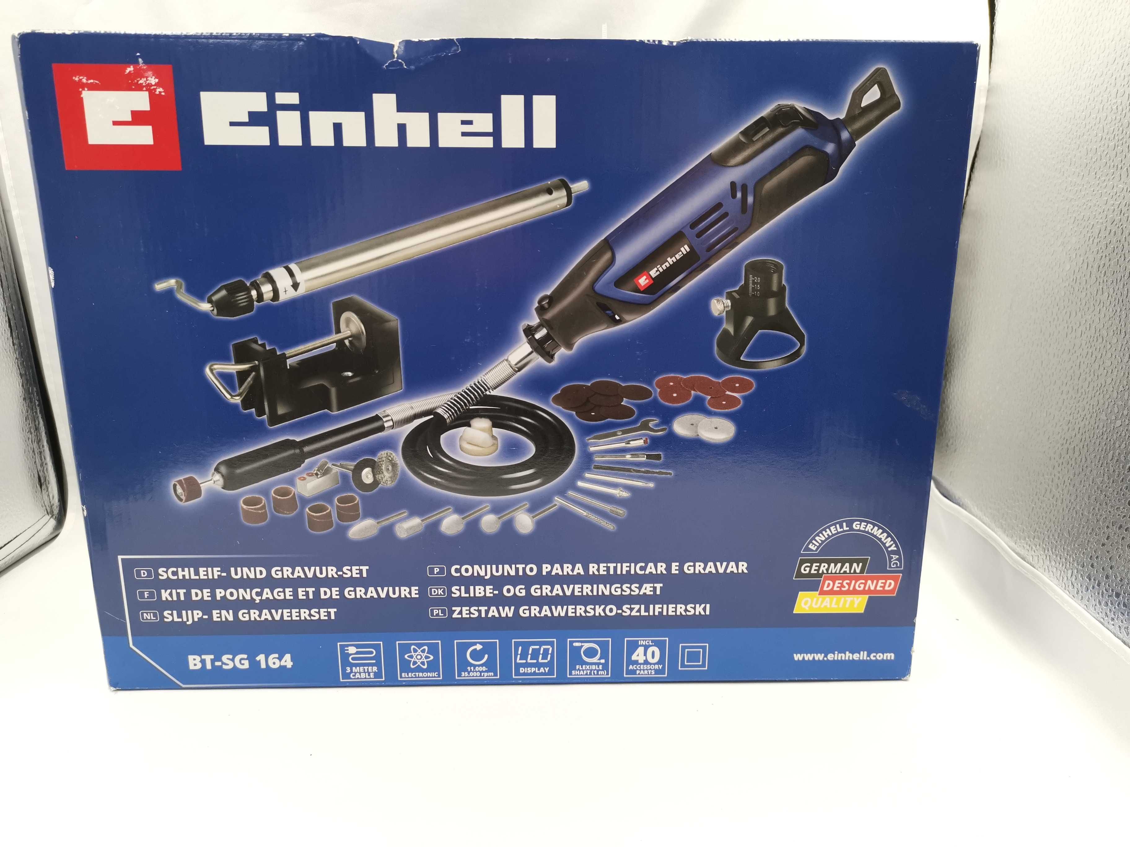 Na Lewara Zestaw grawersko-szlifierski Einhell BT-SG 164