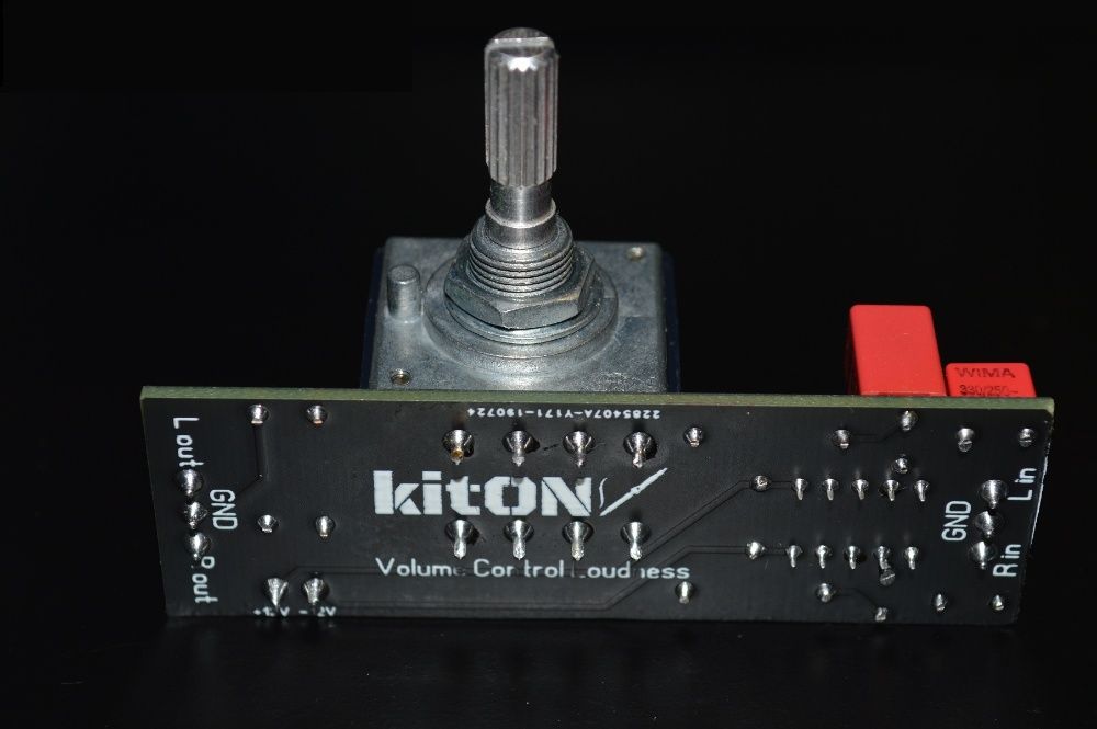 Регулятор гучності ALPS rk27, 100K, з відключенням тонкопенсації