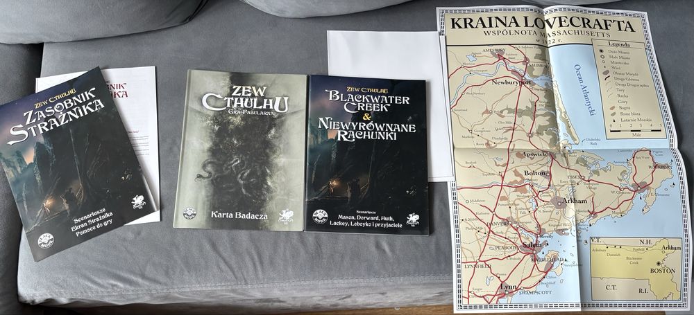 Zew Cthulhu RPG - zestaw