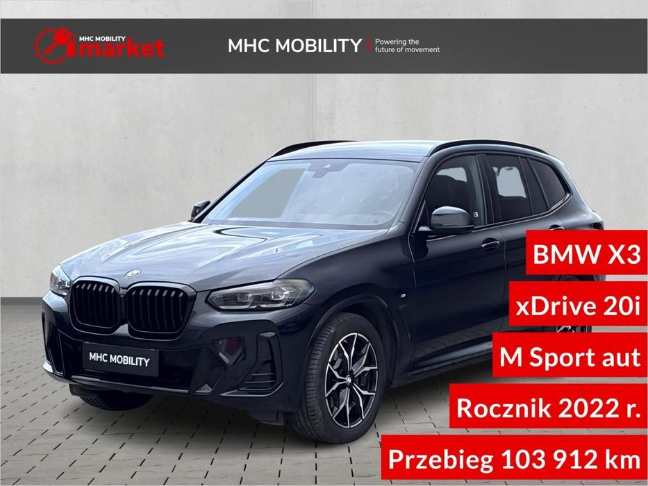 BMW X3 Salon PL Pierwszy właściciel Pełna historia Bezwypadkowy FV VAT 23%