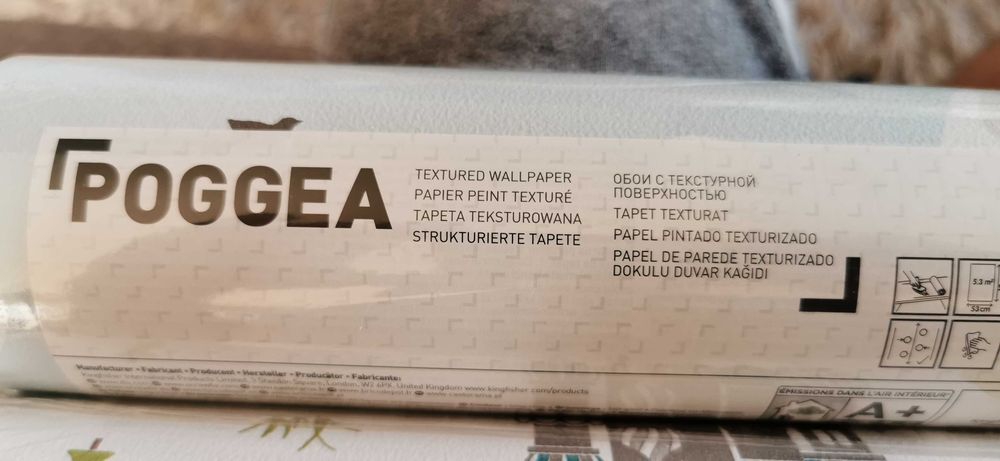 Piękna Tapeta do pokoju dziecka papierowa Poggea nowa 3 rolki