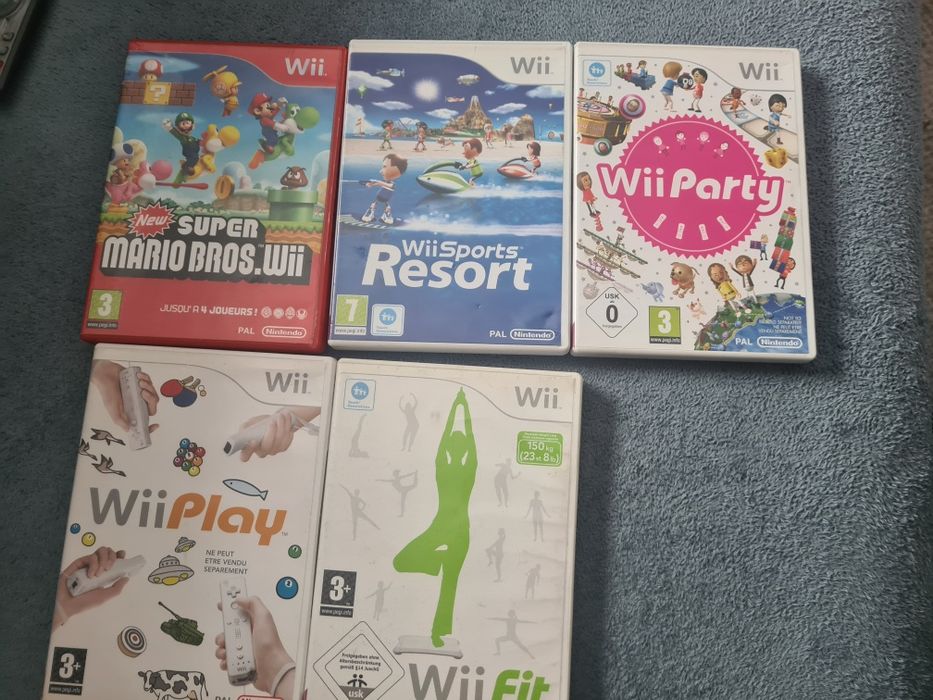 Zestaw gier  wii