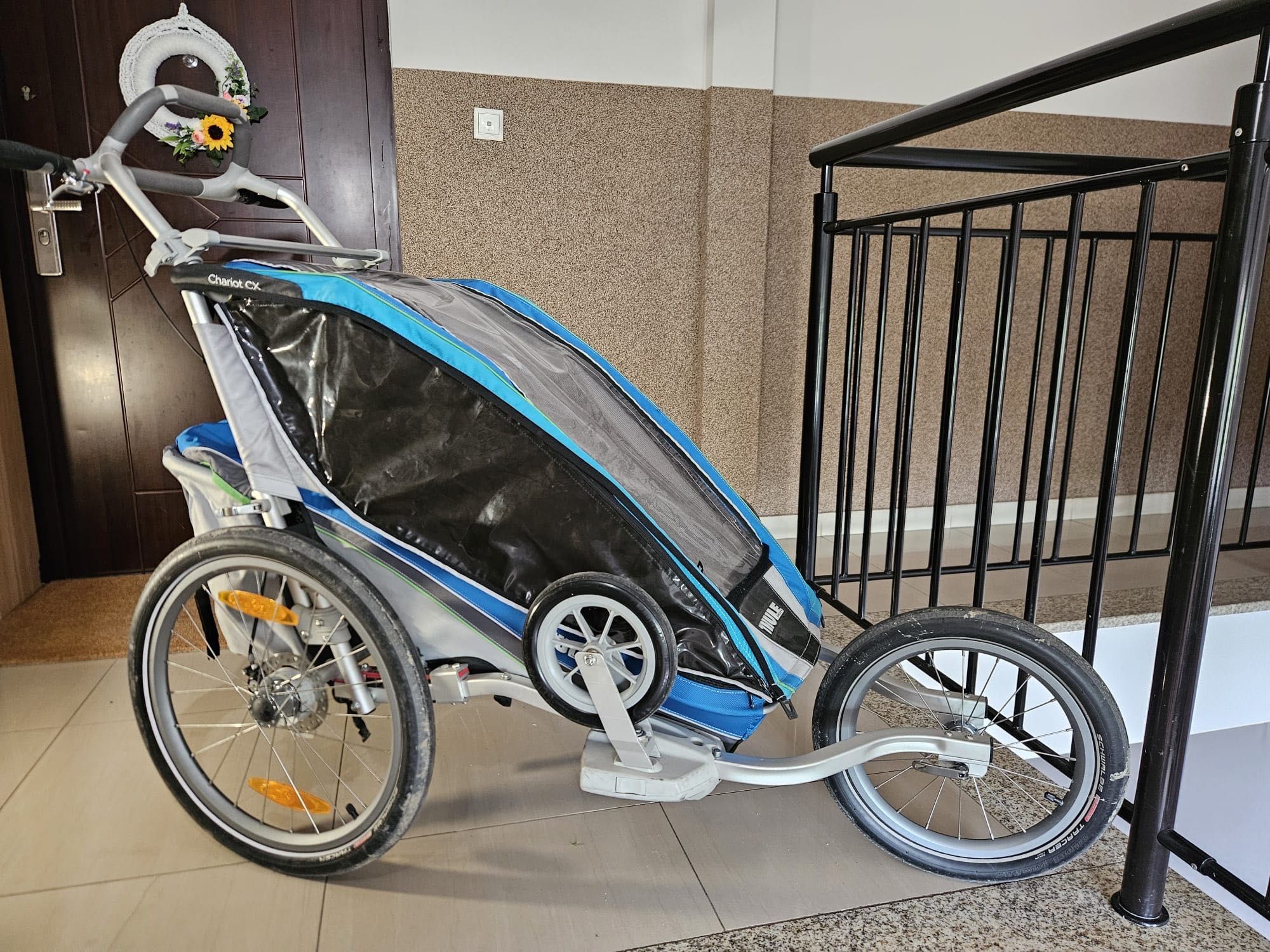 Thule chariot cx1 przczepka rowerowa, wozek