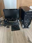 Uzywany zestaw PC z monitorem klawiaturą