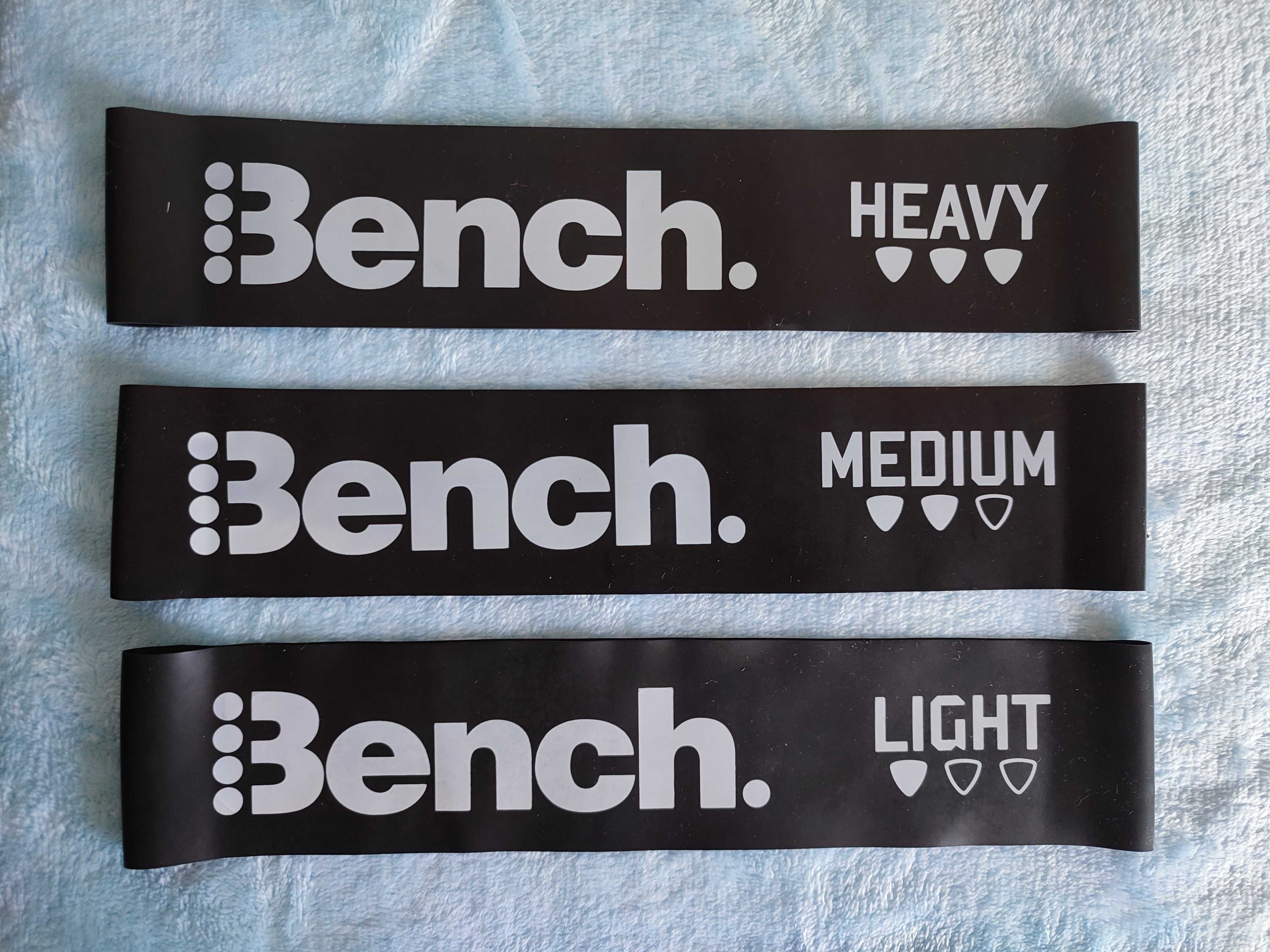 Набор Резинок для фитнеса Bench (3 шт.) черного цвета, новый