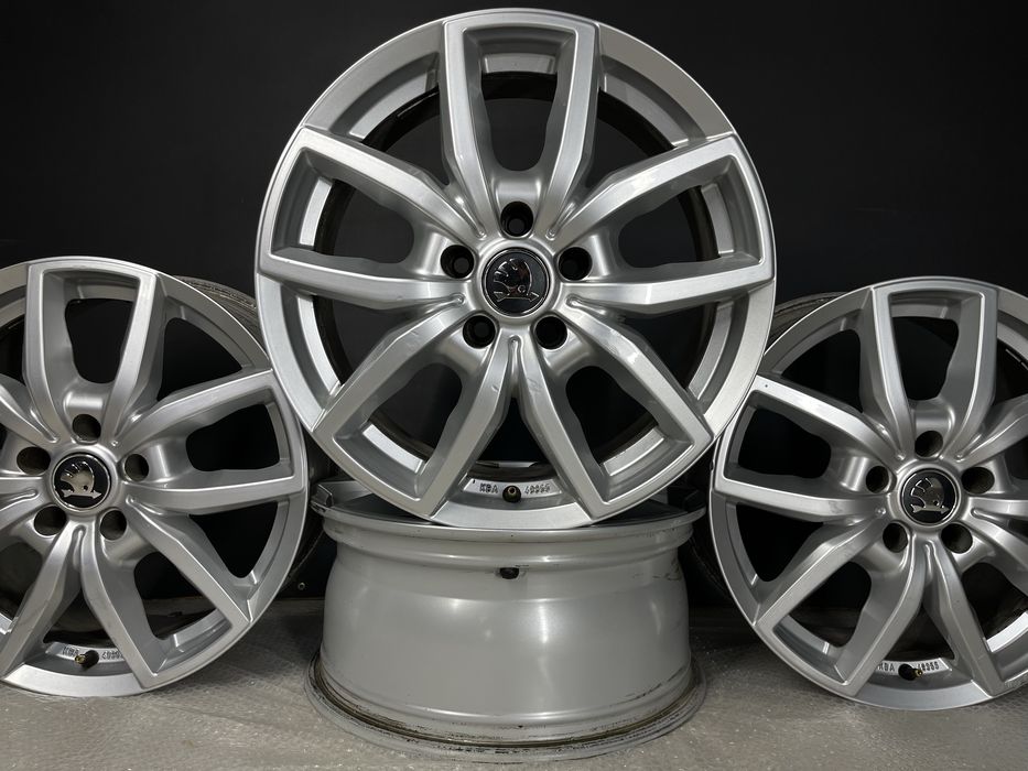 Диски R17 5x112 Et40 7J. Skoda Octavia A5 A7 Superb Karoq VW Passat