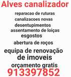 Canalizador  ,eletrecista ,renovação de imoveis.
