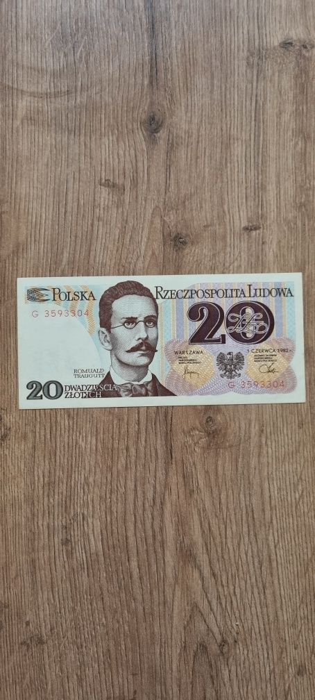 Banknot 20 złotych PRL