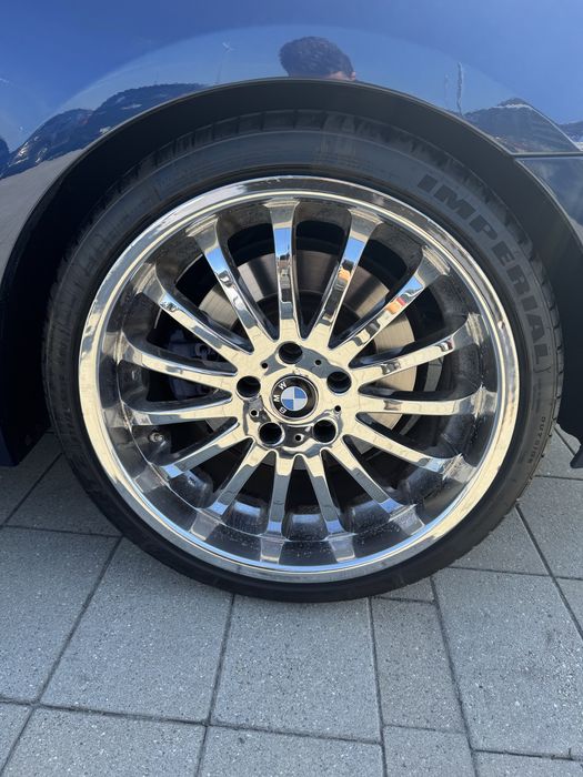 BMW Felgi z rantem RIAL 19” 5x120 72,6. 8,5” i 9,5” ET35. Z oponami.