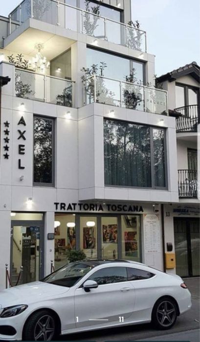 Hotel boutique 8 apartaenty restauracja całość 360m2 inwestycja