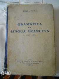 Livro de Gramática Francesa Antigo