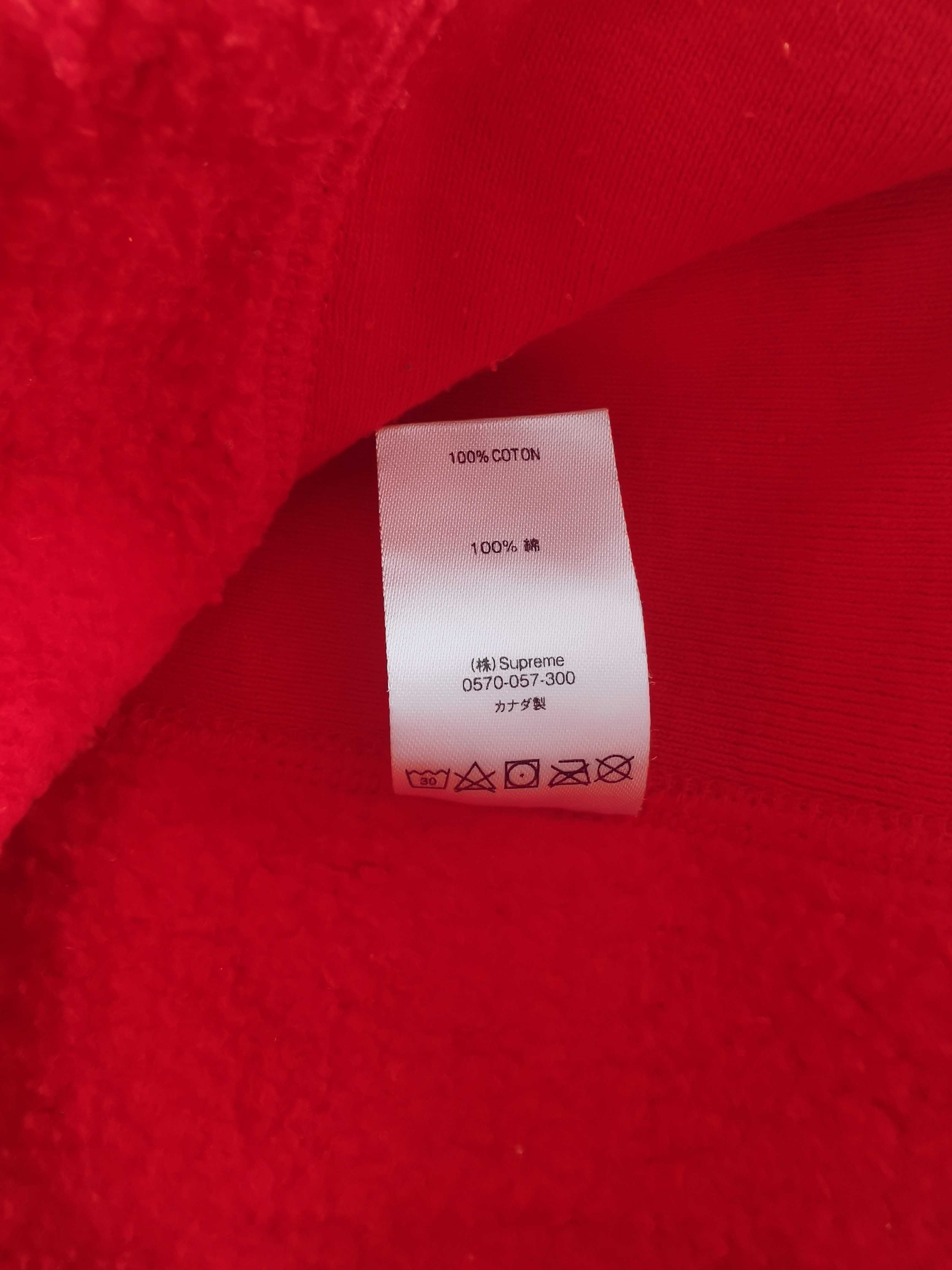 Supreme bluza czerwona oryginalna (roz. M) Medium