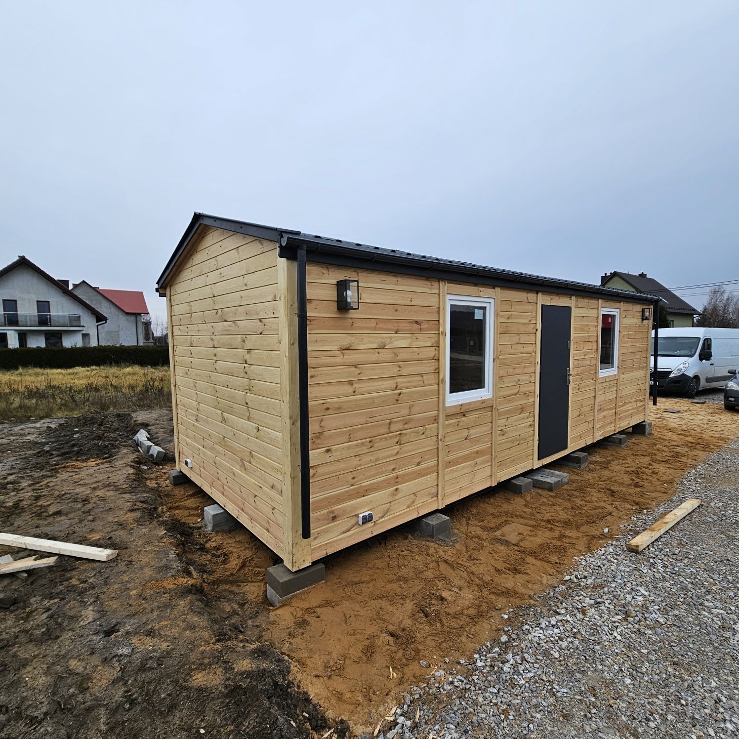Domek drewniany całoroczny