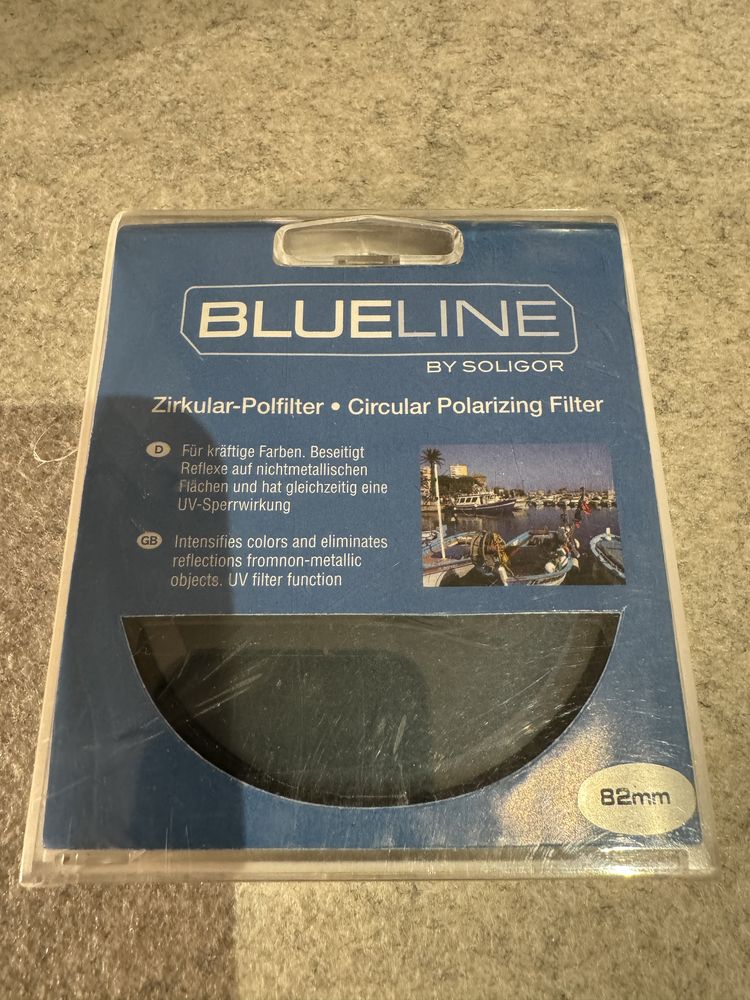 Filtro Polarizador Circular 82mm BlueLine by Soligor