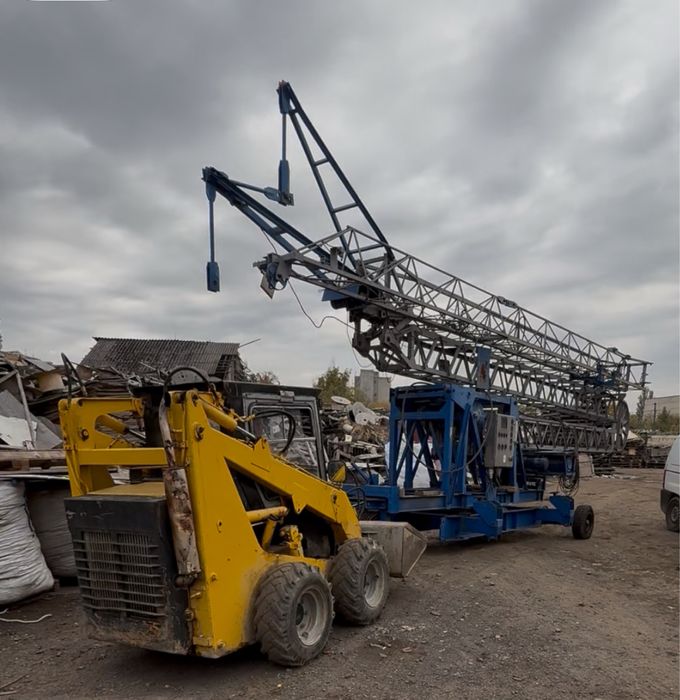 Міні кран , баштовий кран , саморозкладний кран